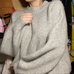 H&M gray sweater extra soft